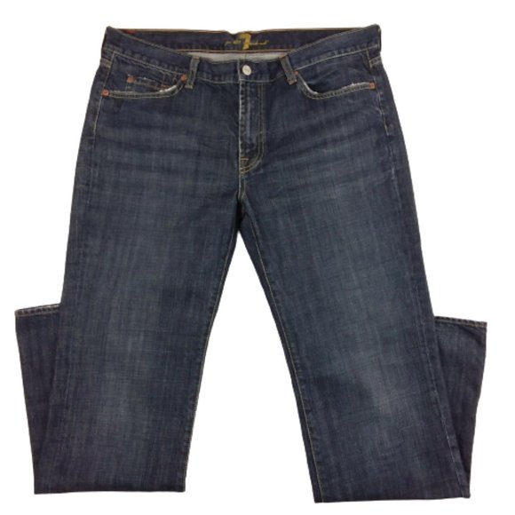 7 For All Mankind Bootcut Jeans Reg. Fit Dark Wash